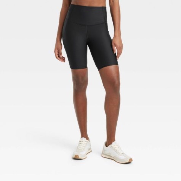 EUC Women's Effortless Support High-Rise Pocketed Bike Shorts - All In Motion™ - Picture 1 of 5